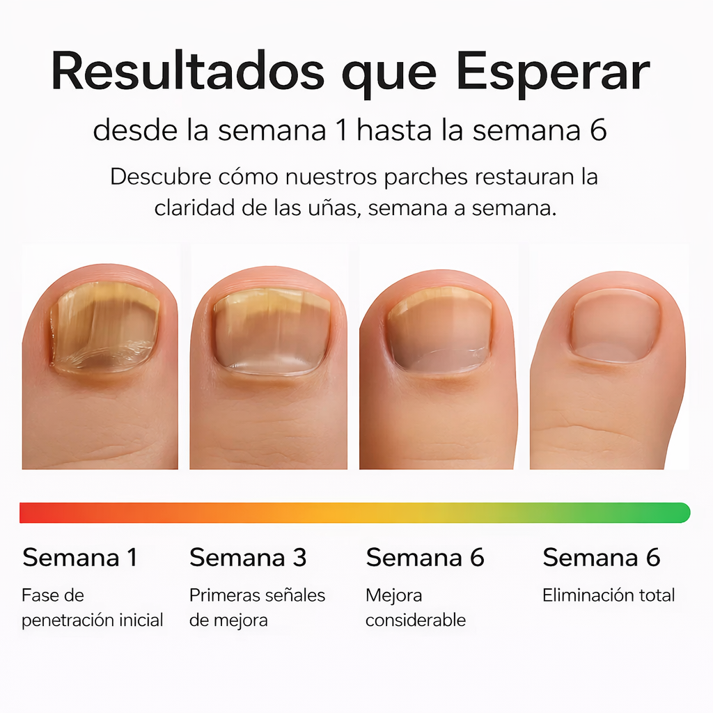 Parches Eilirah para la renovación de uñas contra hongos