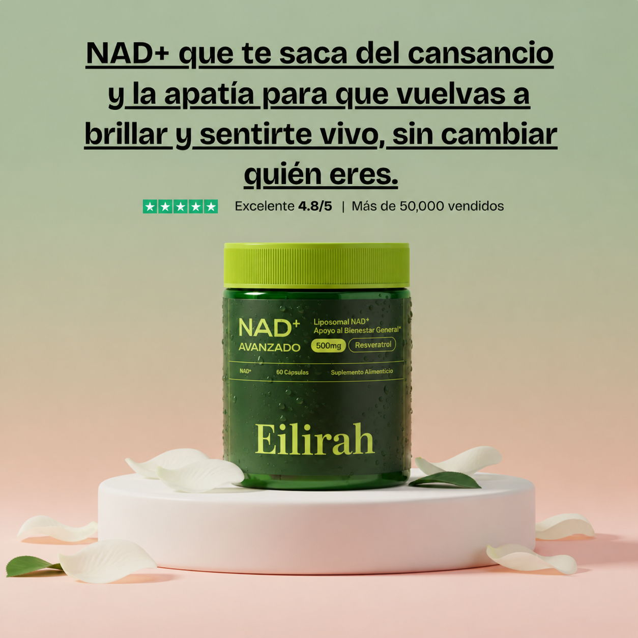 NAD+ Rejuvenecimiento Celular